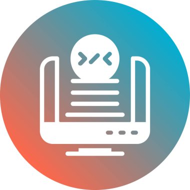 Modern eğitim ikonunun vektör illüstrasyonu