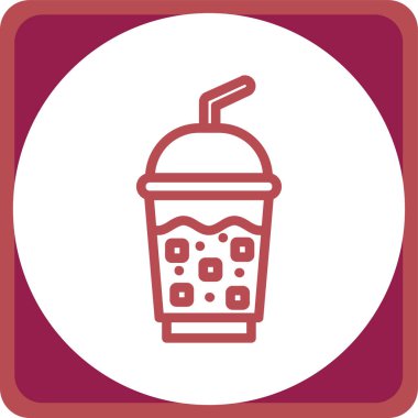 Modern simgenin vektör illüstrasyonu