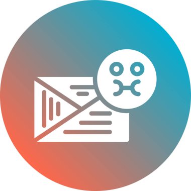 E-posta simge vektör izole