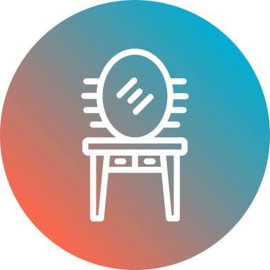 sandalye simgesi çizimi