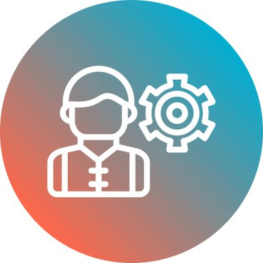 seo modern simgesinin vektör illüstrasyonu