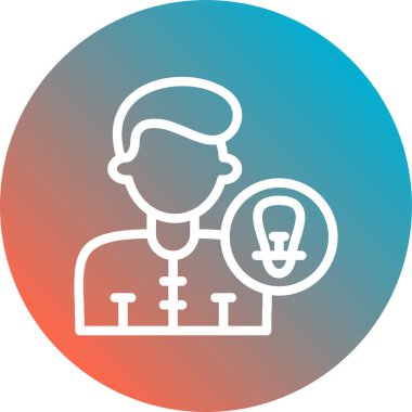 Seo simgesinin vektör illüstrasyonu