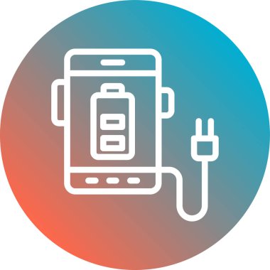 pil vektör renk simgesi