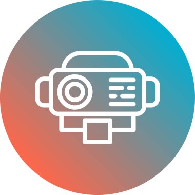 Modern b 'nin vektör illüstrasyonu eksik simgesi