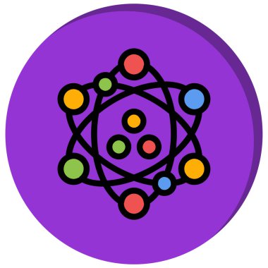 Vektör illüstrasyonu, simge ögesi arkaplanı