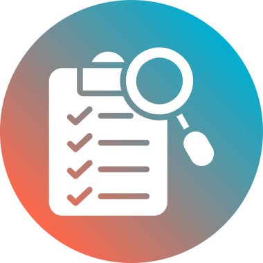 trend düz stil izole edilmiş arkaplanda kontrol listesi simgesi