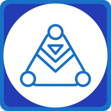 Eğilim biçimi izole edilmiş arkaplanda yön ok simgesi