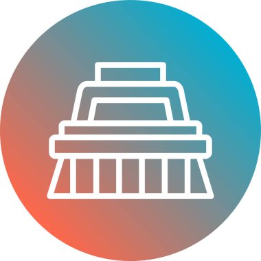 Modern simgenin vektör illüstrasyonu