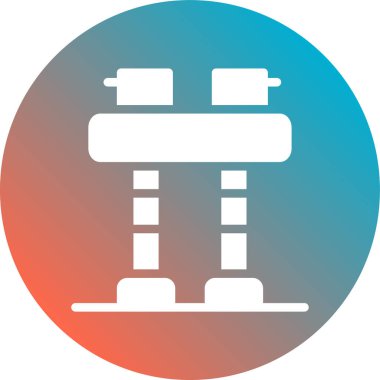 Abaküs ikonu. eğitim kavramı