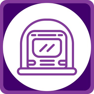 Modern b 'nin vektör illüstrasyonu eksik simgesi