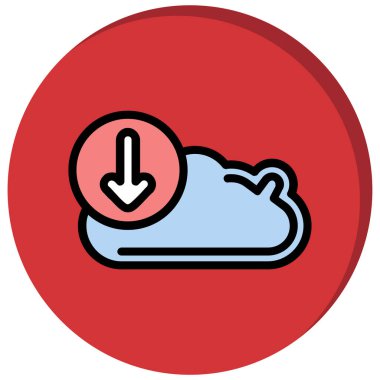 Hastane yatağı Vektör Simgesi Tasarımı