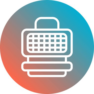 Vektör illüstrasyonu, simge ögesi arkaplanı