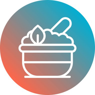 Esrar. Vektör simgesi. resimleme