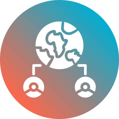 genel ağ vektör simgesi