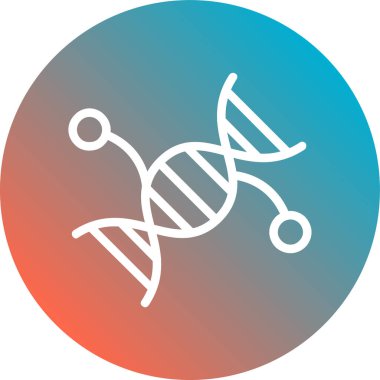 vektör DNA logo simgesi