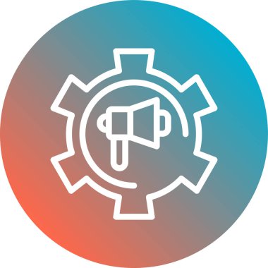 seo modern simgesinin vektör illüstrasyonu