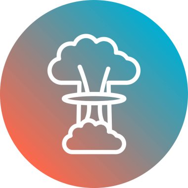 Eşsiz ateş vektörü simgesi