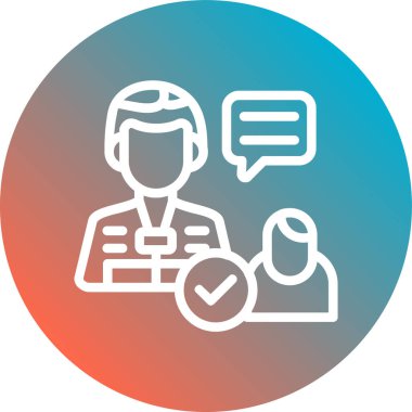 Dizüstü bilgisayarı, dizüstü bilgisayarı, dizüstü bilgisayarı, konuşma balonu olan bir adamın vektör simgesi