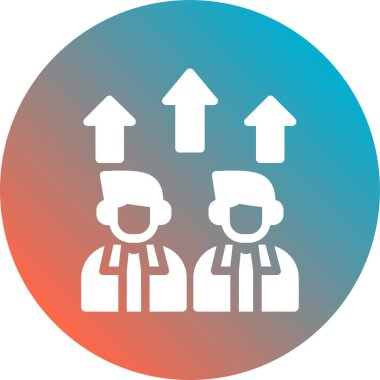 insanlar simge vektör illüstrasyonu