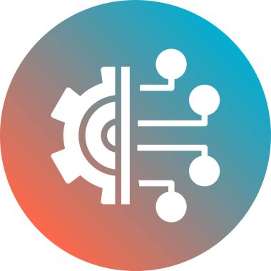 seo modern simgesinin vektör illüstrasyonu