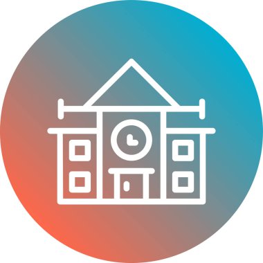 Yapı simgesinin vektör illüstrasyonu