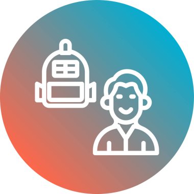 robot vektör çizim