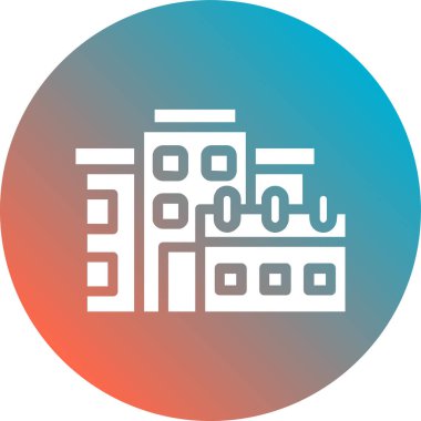 Modern b 'nin vektör illüstrasyonu inşa simgesinden yoksun