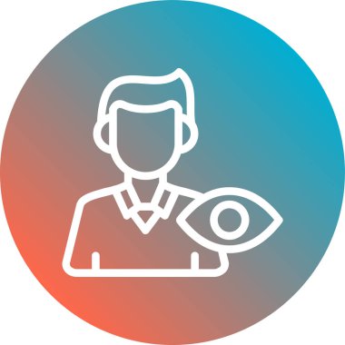 Bir adamın vektör illüstrasyonu