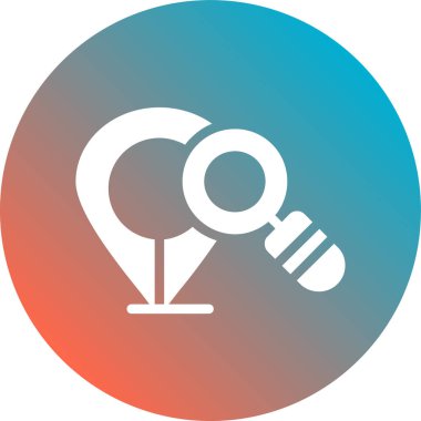 seo modern simgesinin vektör illüstrasyonu