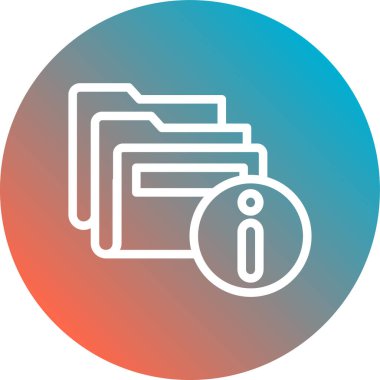 Belge. Web simgesi basit tasarım