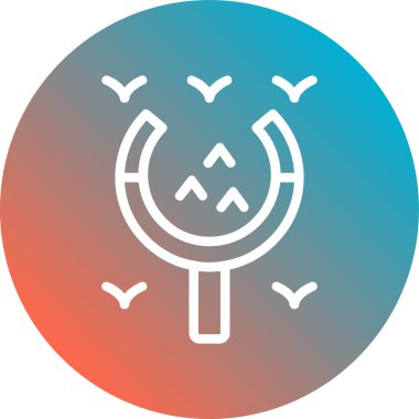 Modern simgenin vektör illüstrasyonu