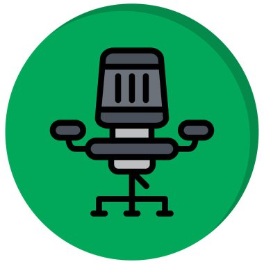 Bir robot simgesinin vektör illüstrasyonu