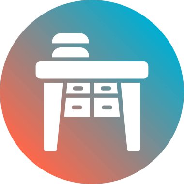 tablo simgesi vektör illüstrasyonu