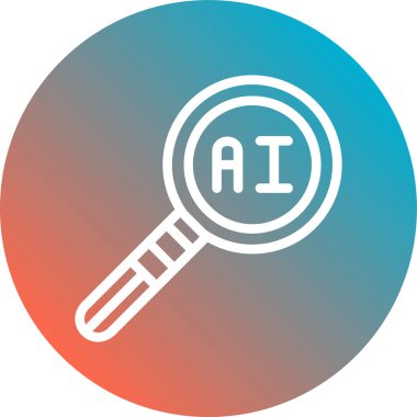 Seo simgesinin vektör illüstrasyonu