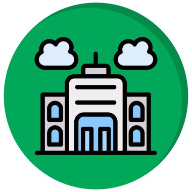 fabrika vektör illüstrasyon tasarımı