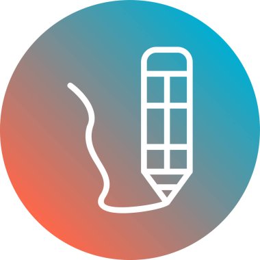 Bir simgenin vektör illüstrasyonu