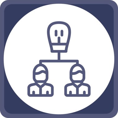 Modern eğitim ikonunun vektör illüstrasyonu