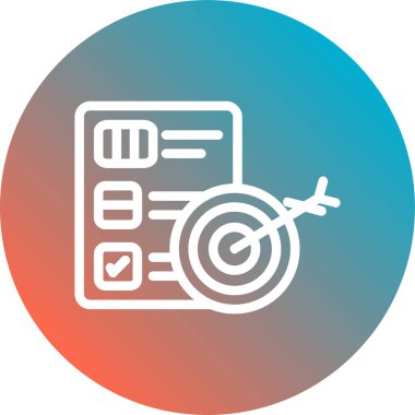 Seo simgesinin vektör illüstrasyonu