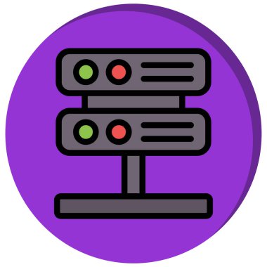 ağ web simgesi basit tasarımı