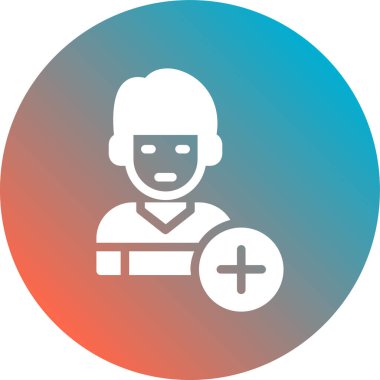 Tıbbi maskeli bir adamın vektör çizimi