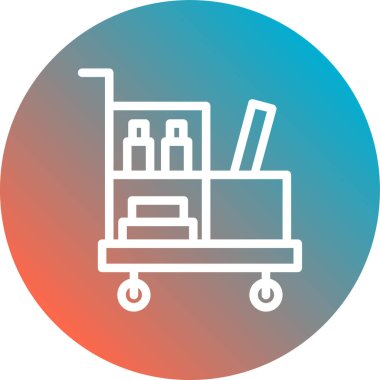 Gıda simgesinin vektör illüstrasyonu