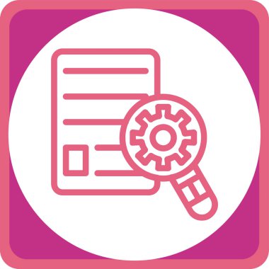 seo modern simgesinin vektör illüstrasyonu