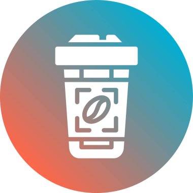 Vektör Kahve Simgesi illüstrasyonu