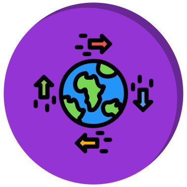 genel ağ web vektör illüstrasyonu