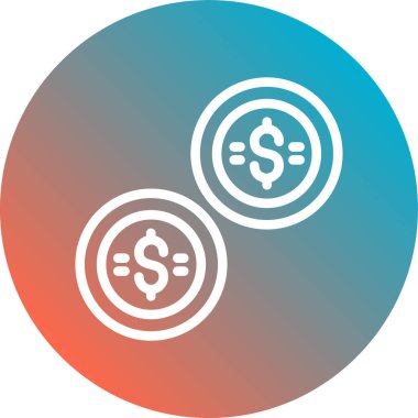 Vektör Doları simge tasarlamak