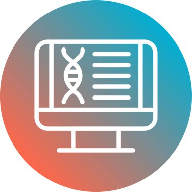 Vektör illüstrasyonu, simge biçimi