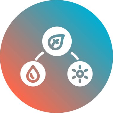 seo modern simgesinin vektör illüstrasyonu