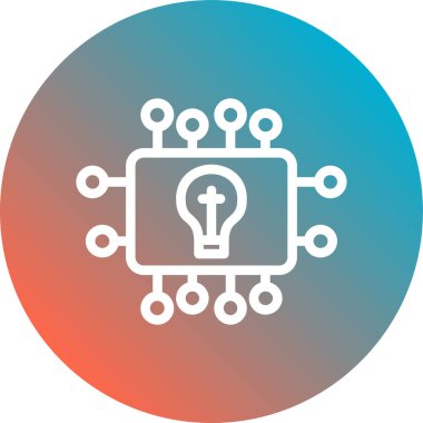 Seo simgesinin vektör illüstrasyonu