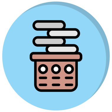 Bitki. Web simgesi basit illüstrasyon