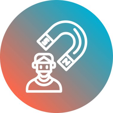 seo modern simgesinin vektör illüstrasyonu